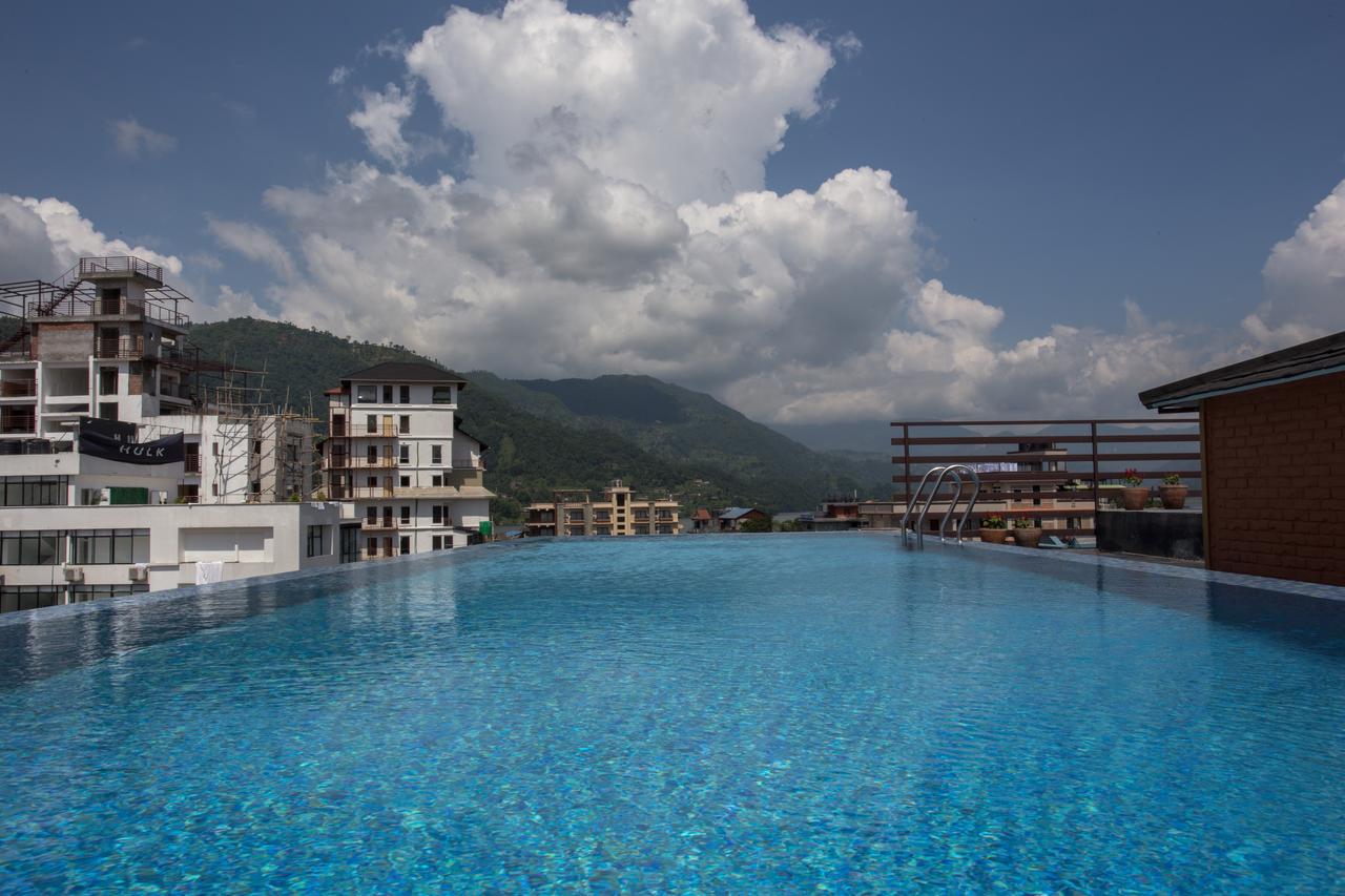 Bodhi Suites Boutique Hotel And Spa Pokhara Exteriör bild